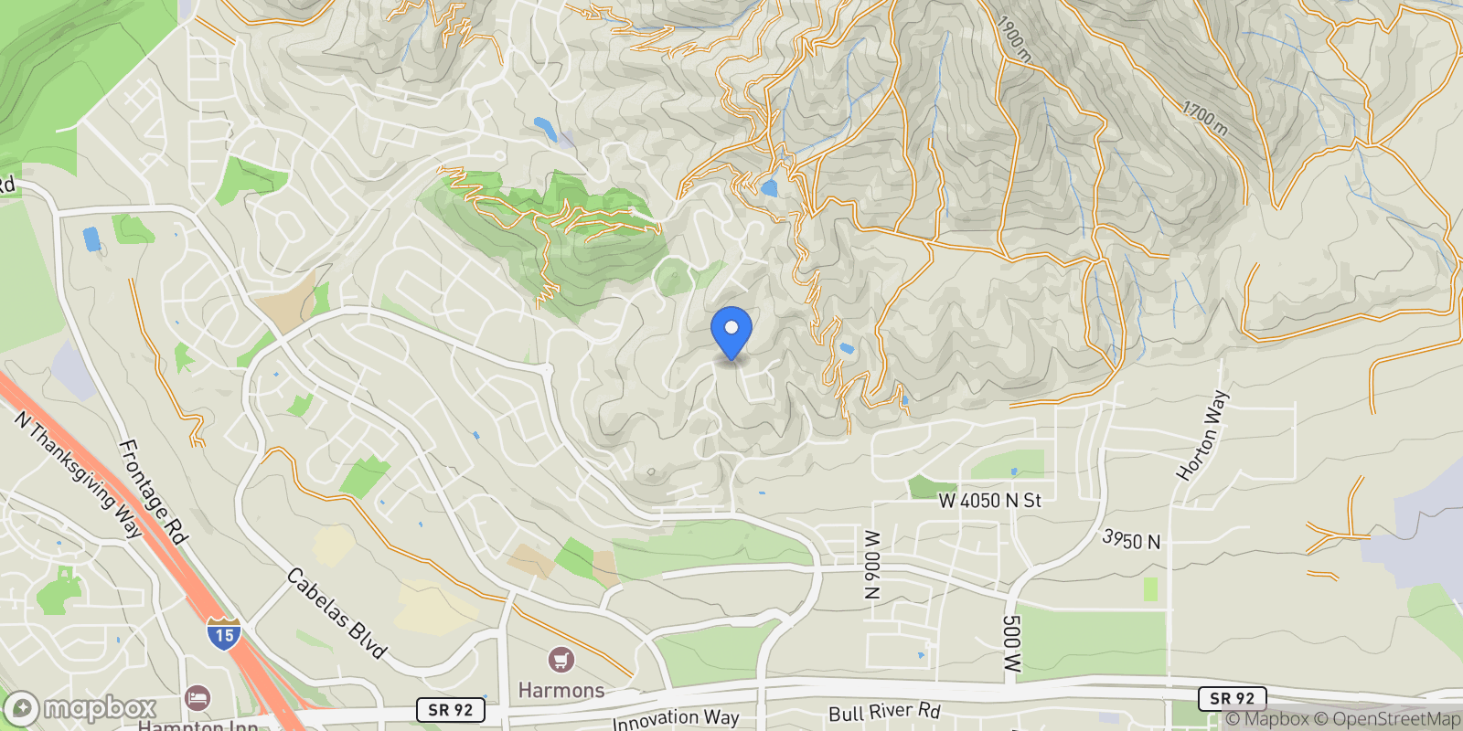 Map showing 4583 N SOLSTICE DR 301, Lehi, Utah, United States.
