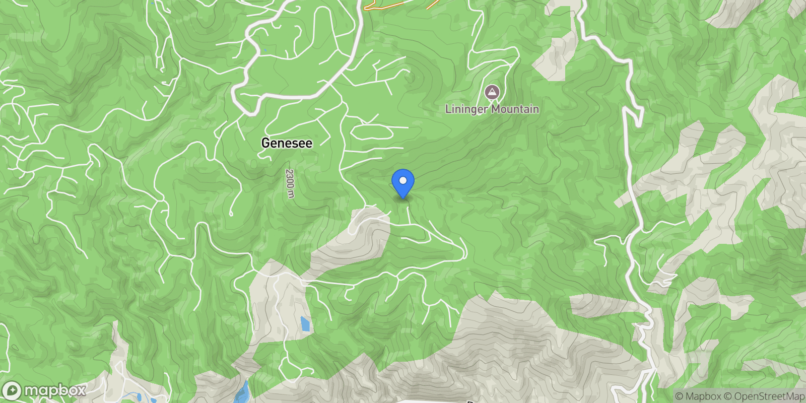 Map showing 1992 Montane Drive E , Golden, CO 80401, Golden, Colorado, United States.