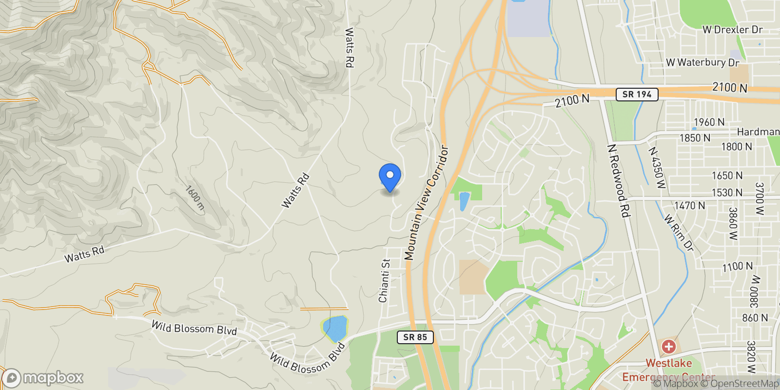 Map showing 2413 N SALVIA DR 2070, Lehi, Utah, United States.