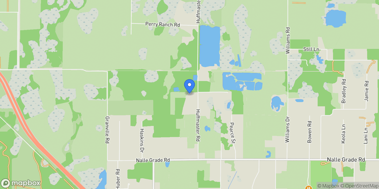 Map showing 20885 Huffmaster Rd, North Fort Myers, FL 33917, North Fort Myers, Florida, United States.