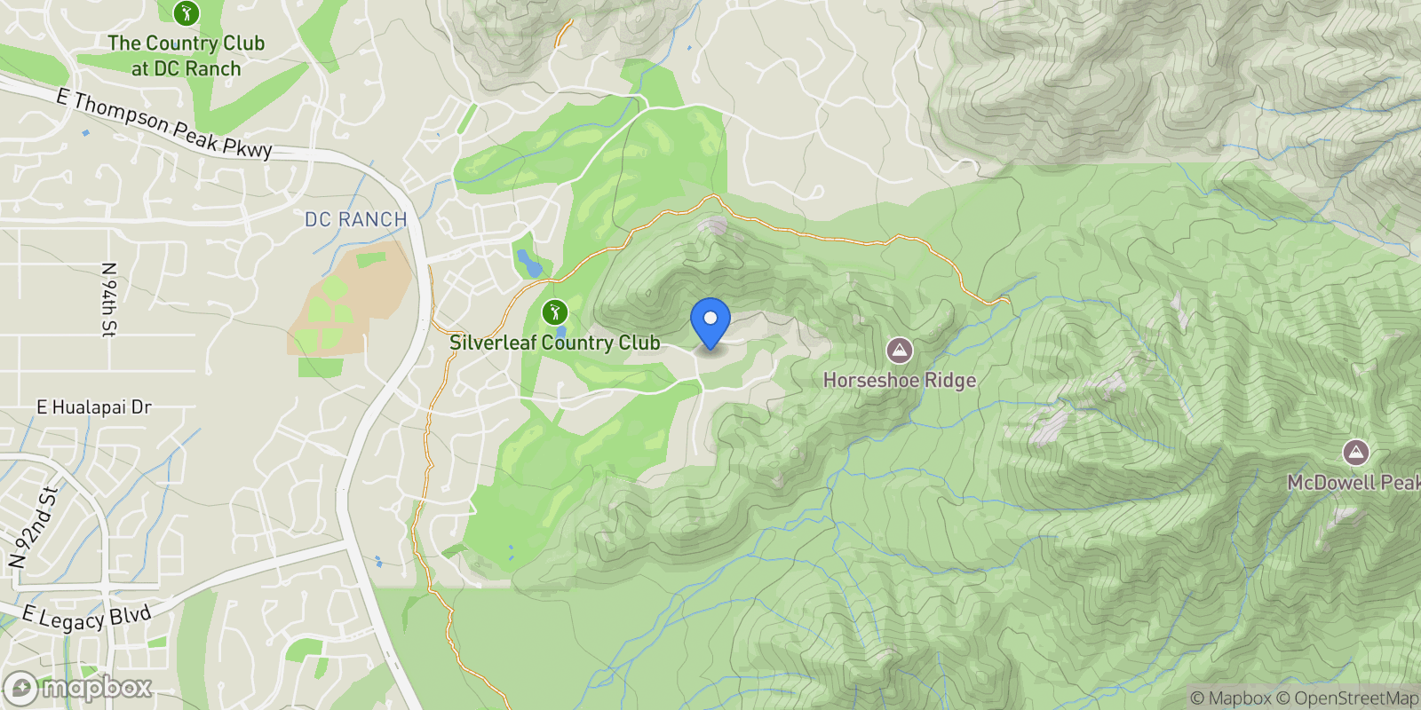Map showing 10739 E Diamond Rim Drive , Scottsdale, AZ 85255, Scottsdale, Arizona, United States.