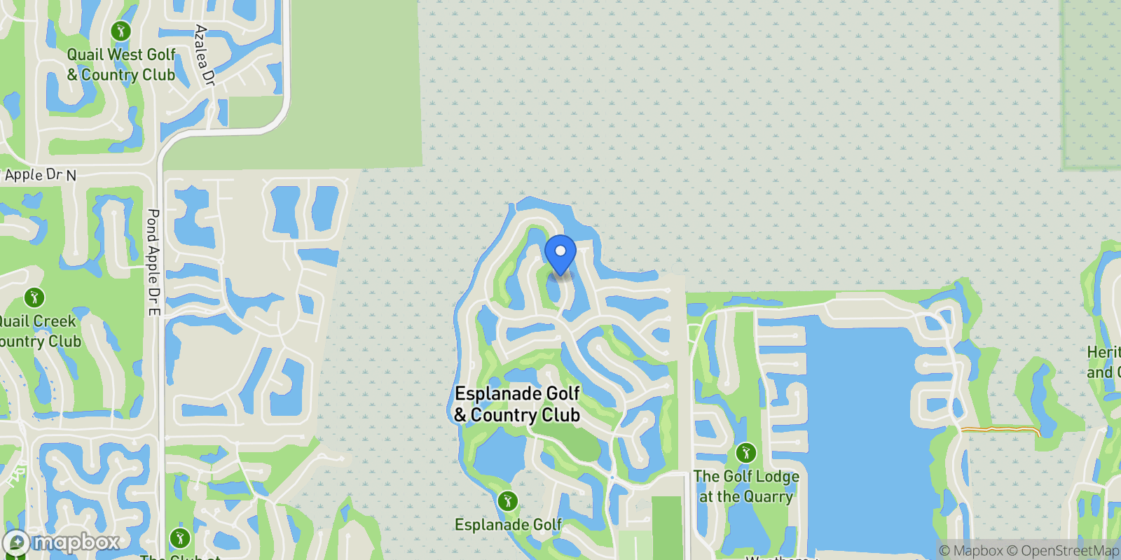 Map showing 9672 Montelanico Loop , 102, Naples, FL 34119, Naples, Florida, United States.