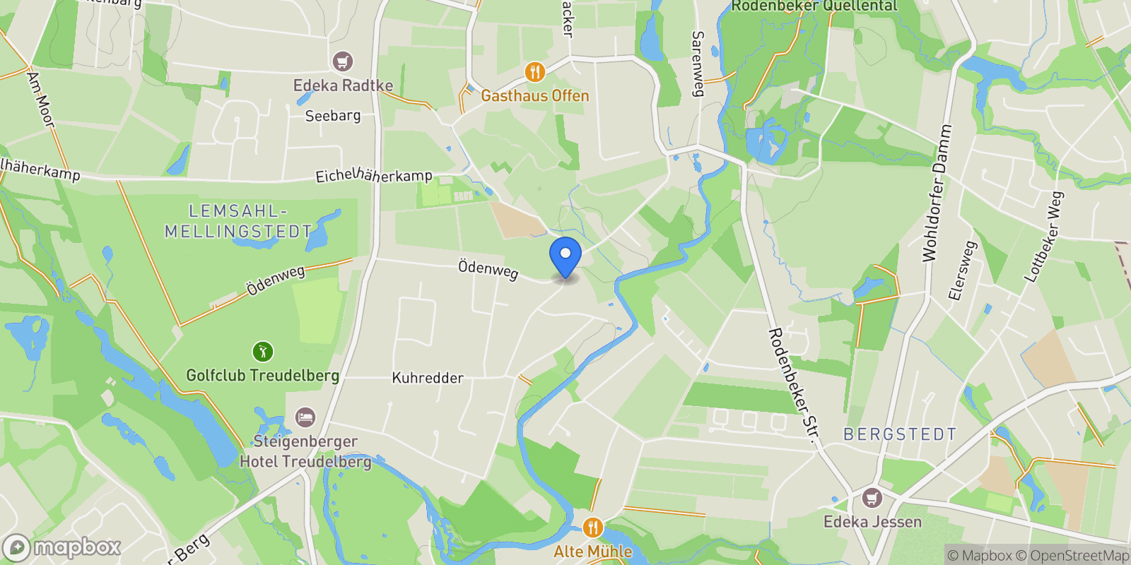 Map showing 22397, Hamburg, Hamburg, Germany.