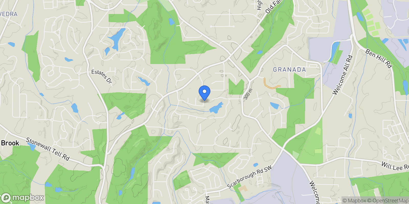 Map showing 5016 Colton Run, College Park, Georgia, United States.