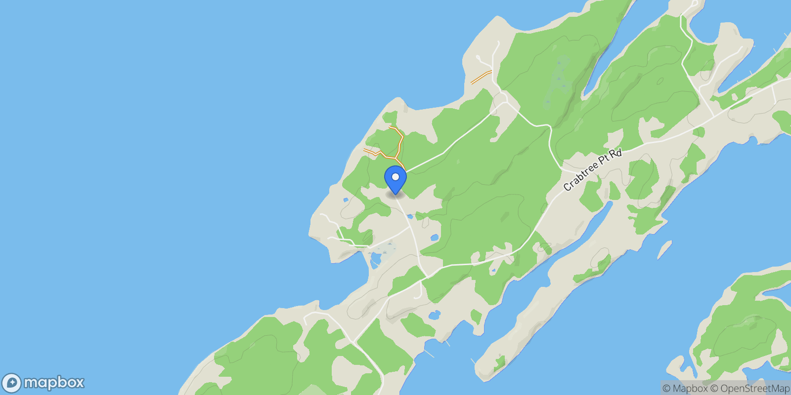 Map showing 274 West District Road, North Haven, ME 04853, North Haven, Maine, United States.