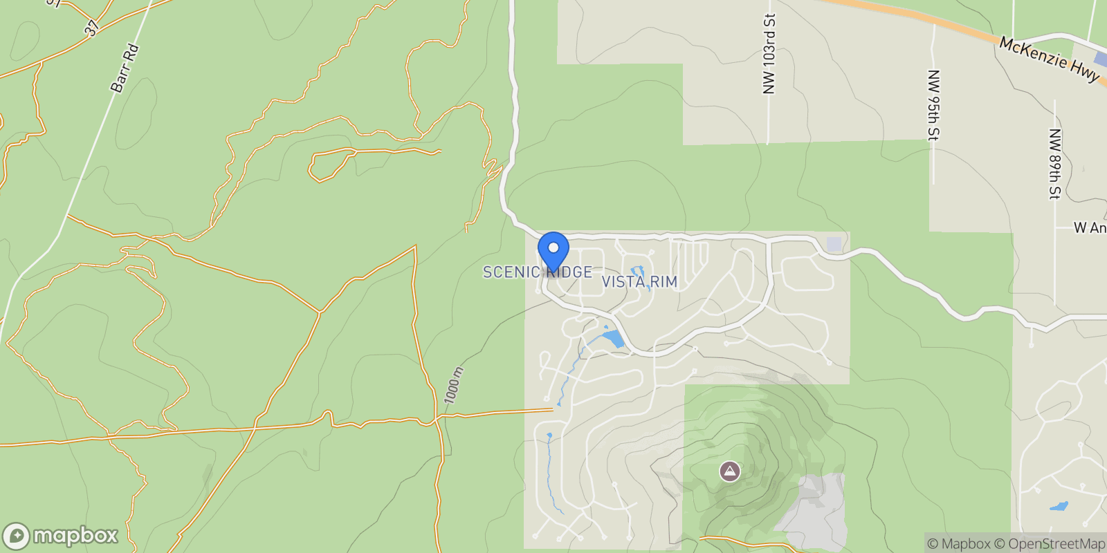Map showing 11030 Desert Sky Loop , Redmond, OR 97756, Redmond, Oregon, United States.