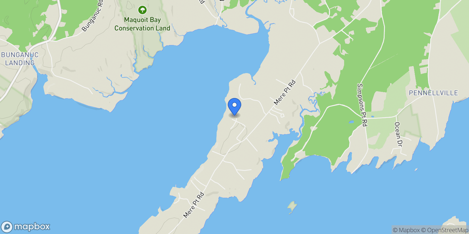 Map showing Gundalo Gap Road, Brunswick, ME 04011, Brunswick, Maine, United States.