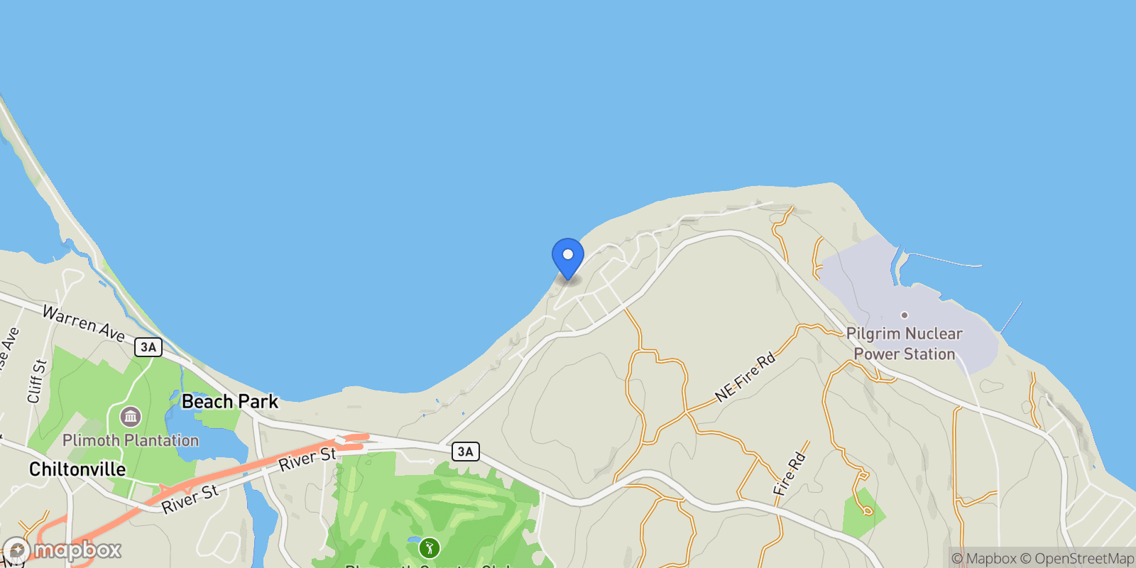 Map showing 49 Bumble Bee Dr, Plymouth, MA 02360, Plymouth, Massachusetts, United States.