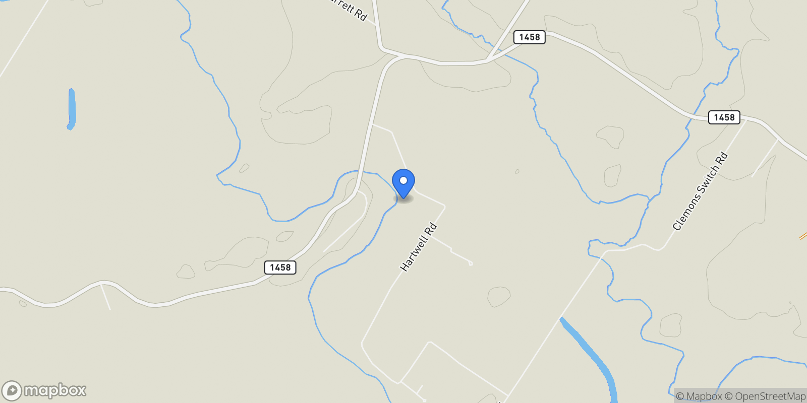 Map showing 2511 Hartwell Road, Brookshire, TX 77423, Brookshire, Texas, United States.