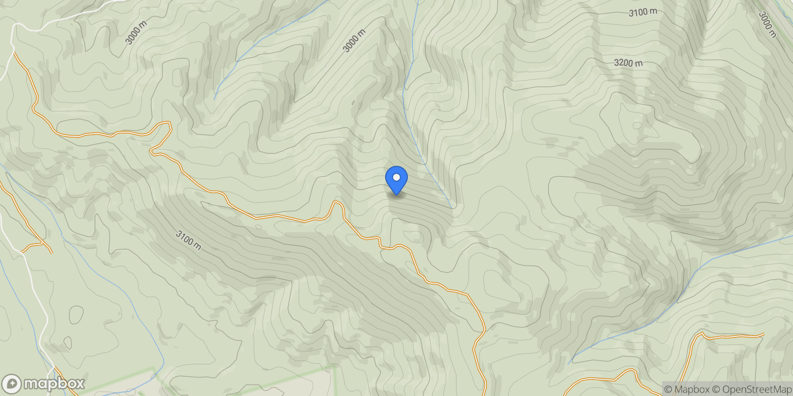 Map showing 0 La Fortuna, Crested Butte, Colorado, United States.