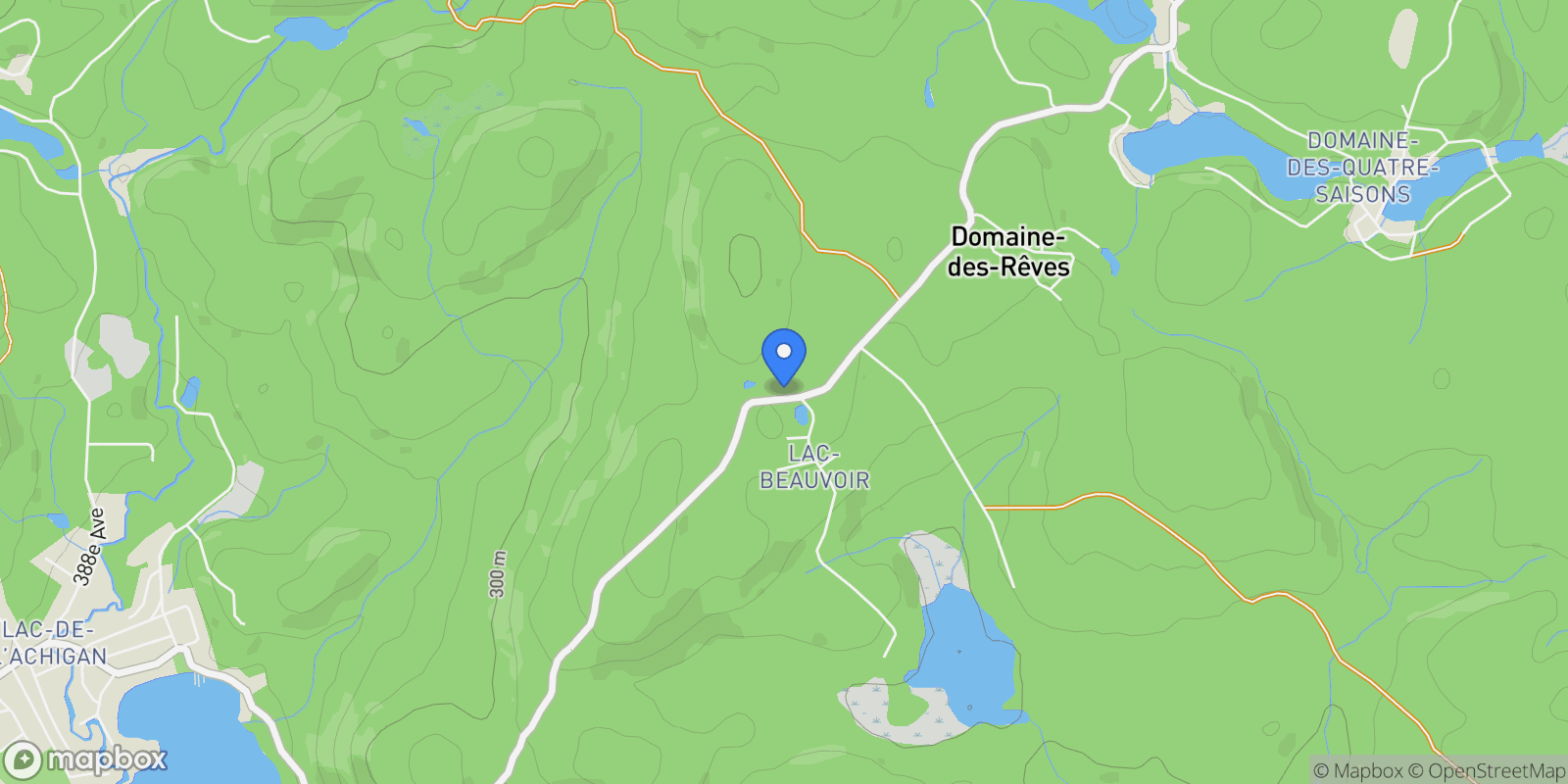 Map showing 1150,10e Rang, Saint-Calixte, Quebec, Quebec, Canada.