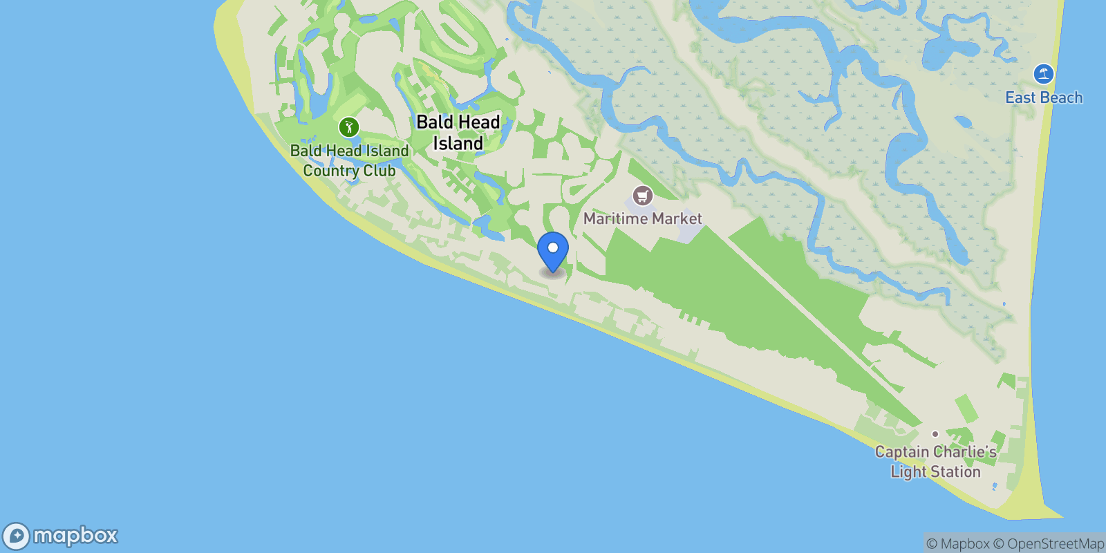 Map showing 3 Sea Lavender Court, Southport, North Carolina, United States.