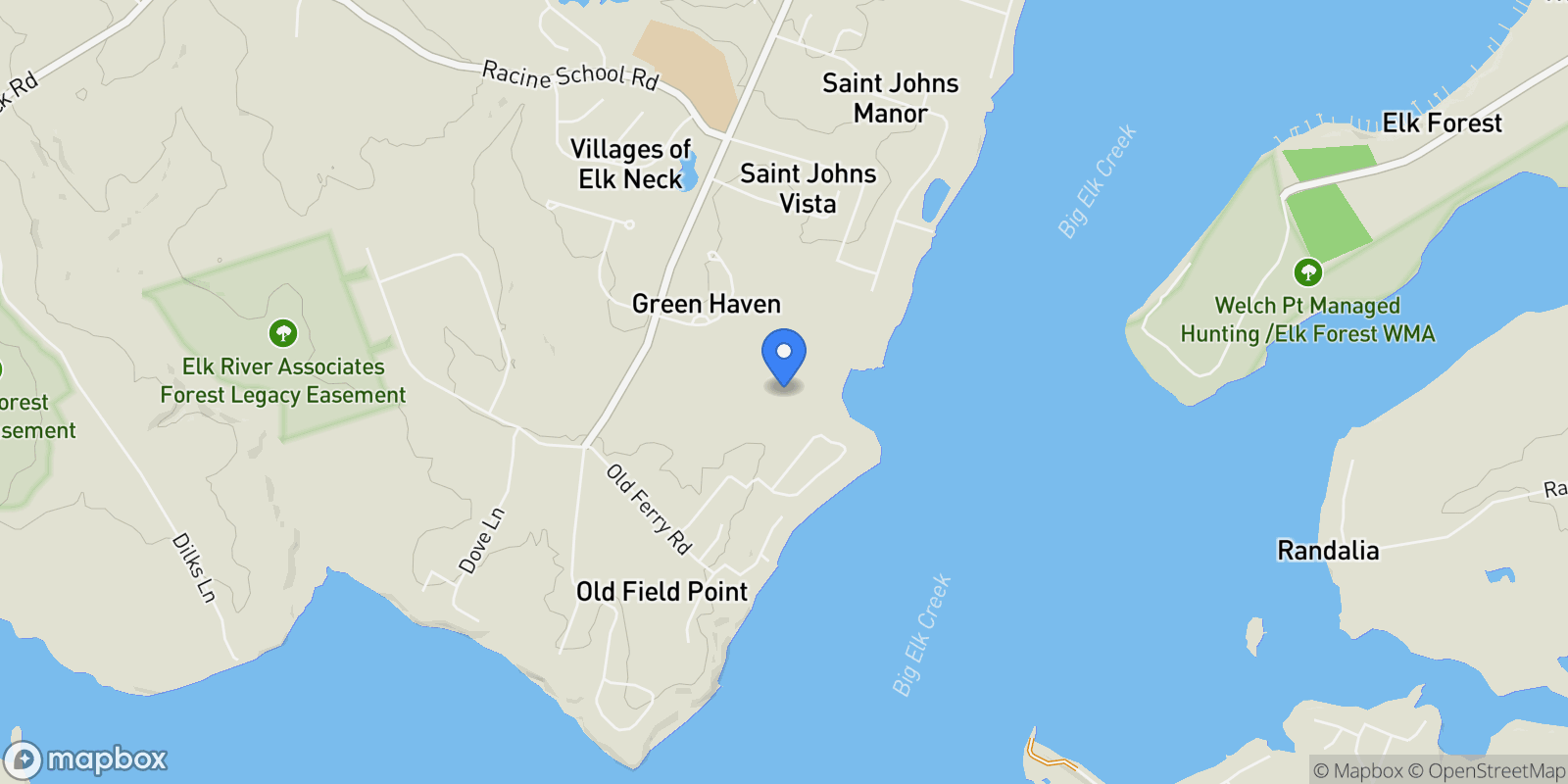Map showing 85 GREEN HAVEN DR DRIVE, ELKTON, MD 21921, Elkton, Maryland, United States.