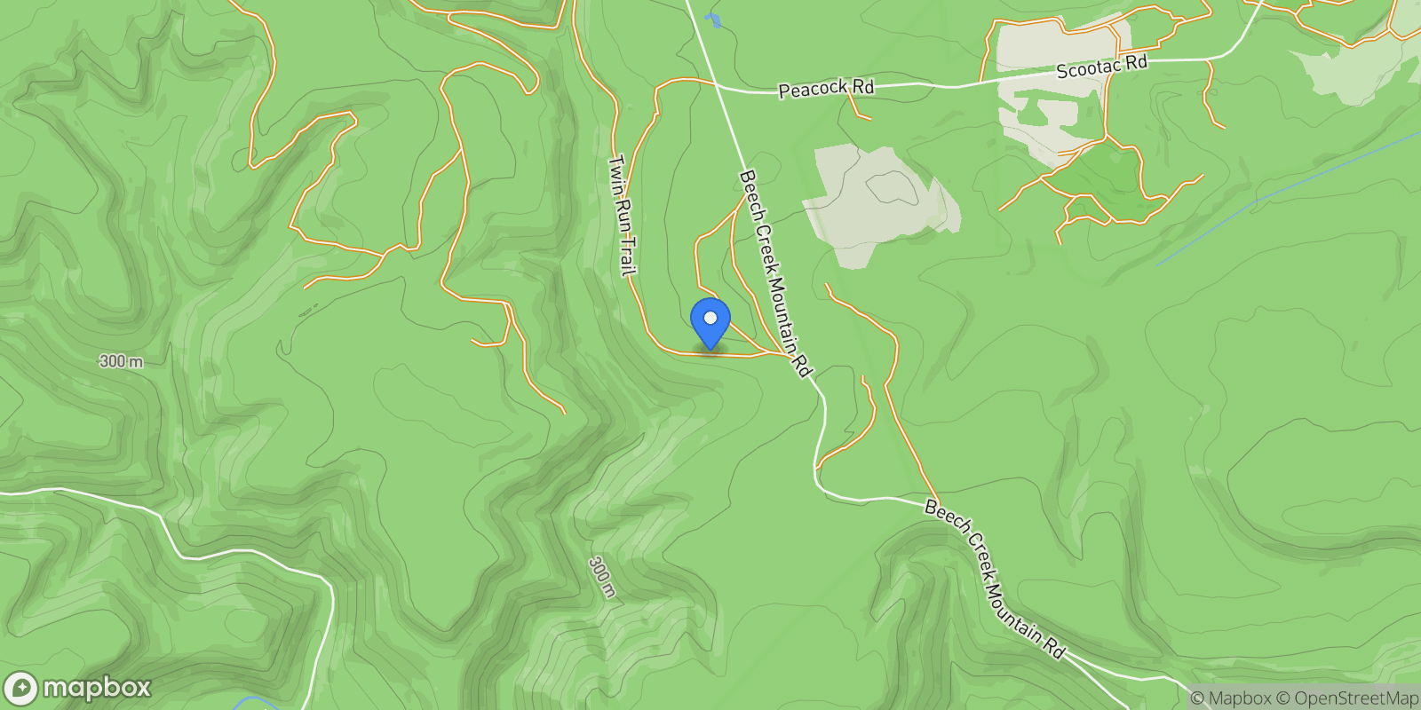 Map showing 2500 BEECH CREEK MOUNTAIN RD ROAD, BEECH CREEK, PA 16822, Beech Creek, Pennsylvania, United States.
