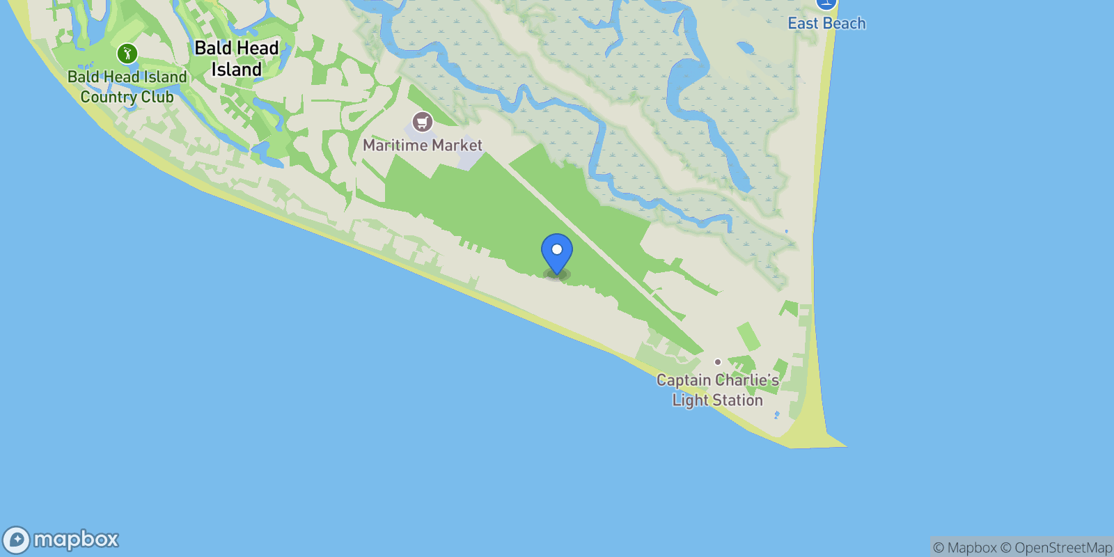 Map showing 904 Bramble Reach, Southport, North Carolina, United States.