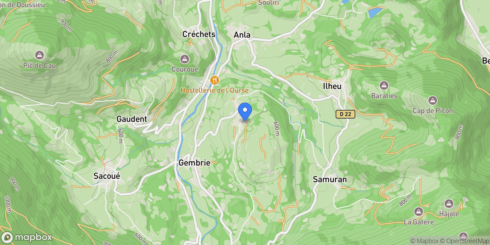 Map showing Antichan, Antichan, Antichan, Occitanie, France.