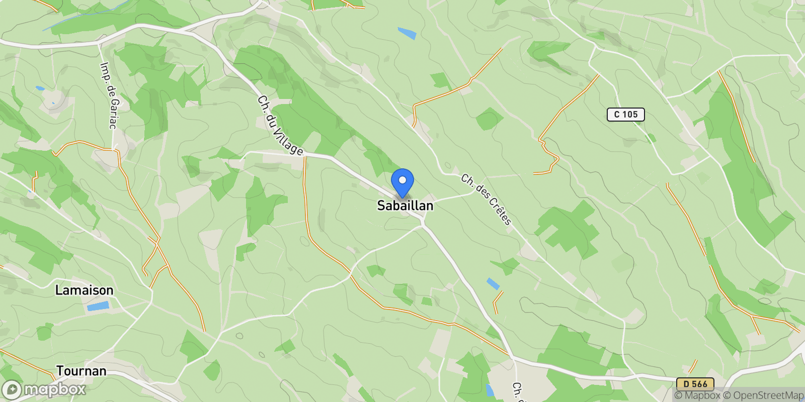 Map showing Sabaillan, Sabaillan, Sabaillan, Occitanie, France.