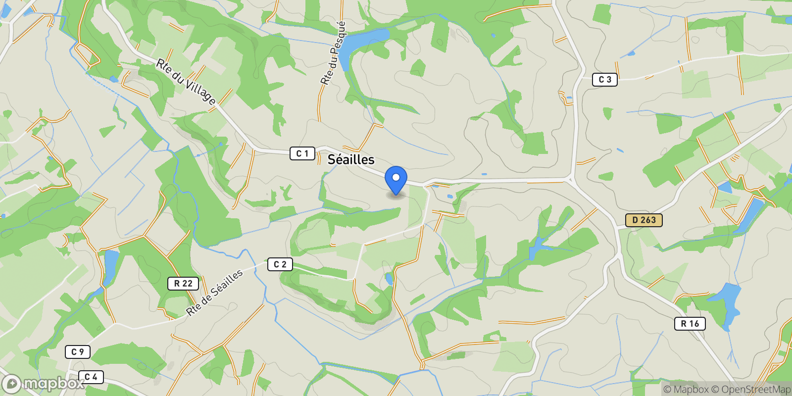 Map showing Séailles, Séailles, Séailles, Occitanie, France.