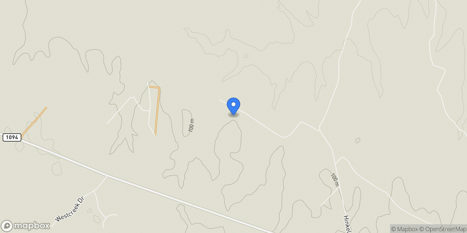 Map showing 17677 Tranquil Ln , Cat Spring, TX 78933, Cat Spring, Texas, United States.