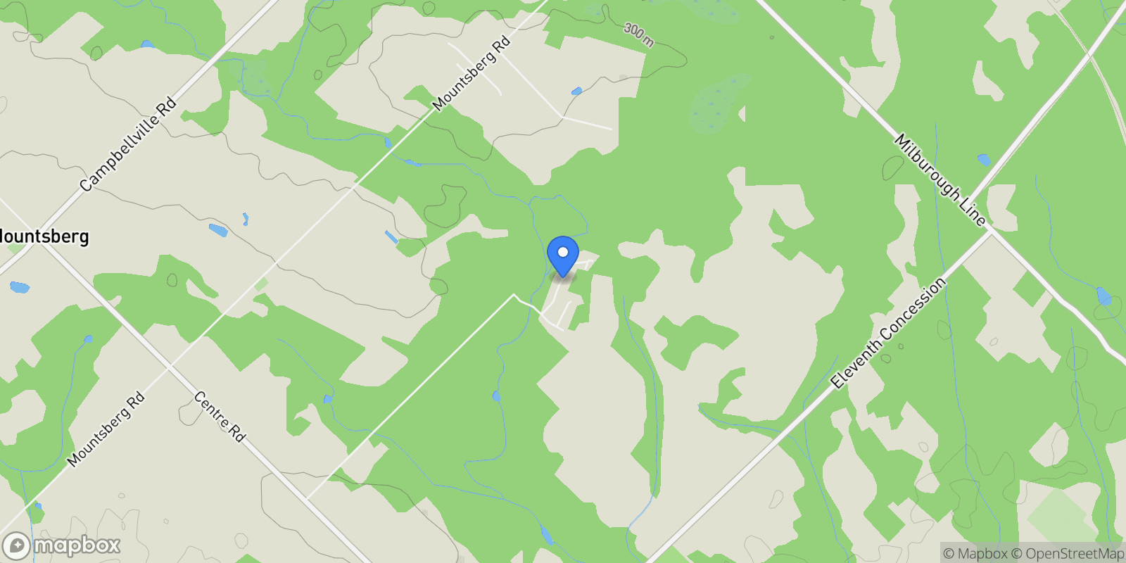 Map showing 12 Valley Ridge Lane, Hamilton, ON L8N 2Z7, Hamilton, Ontario, Canada.