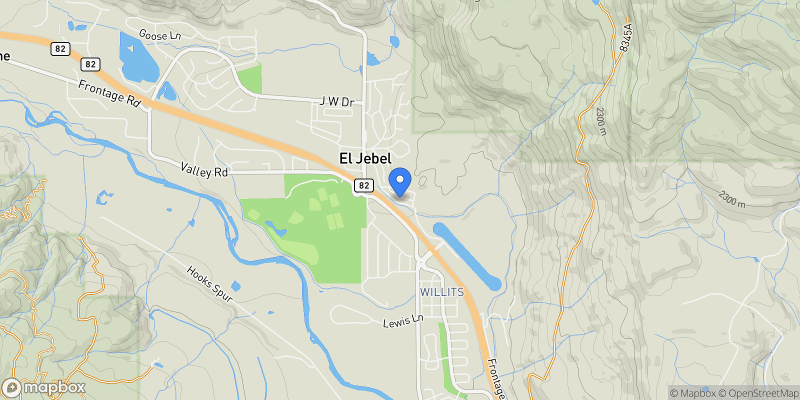 Map showing 140 Juniper Trail , Carbondale, CO 81623, El Jebel, Colorado, United States.