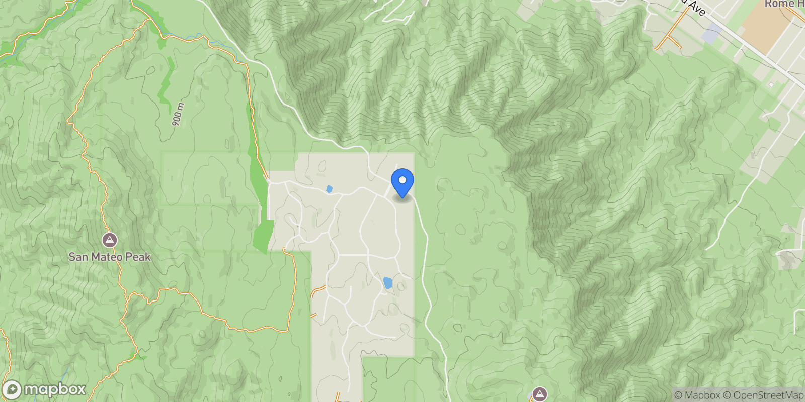 Map showing 17705 Rodeo Road, Lake Elsinore, CA 92530, Lake Elsinore, California, United States.
