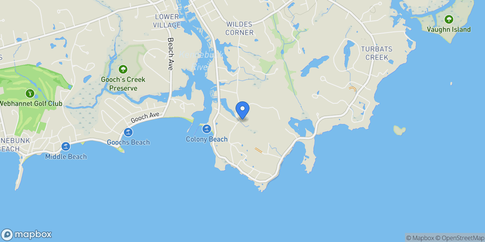Map showing 2A Ivy Lane, Kennebunkport, ME 04046, Kennebunkport, Maine, United States.