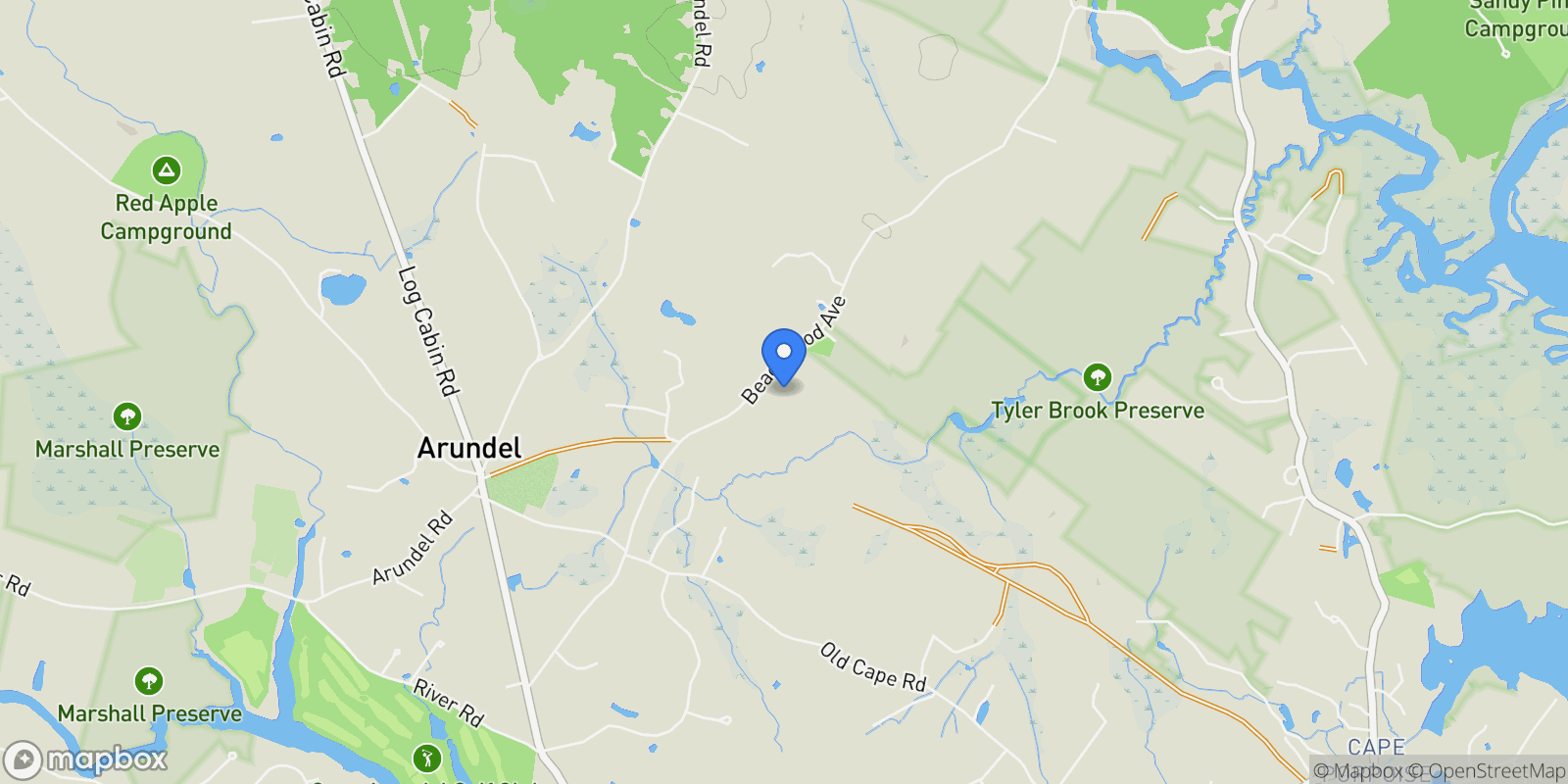 Map showing Campbell Lane, Kennebunkport, ME 04046, Kennebunkport, Maine, United States.