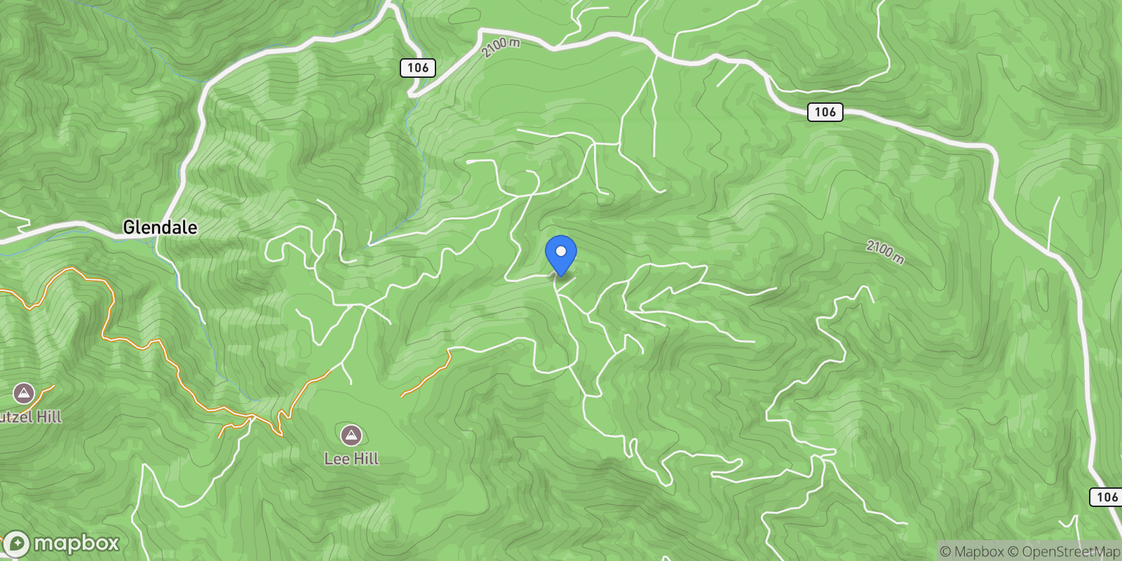 Map showing 37 High View Lane, Boulder, Colorado, United States.