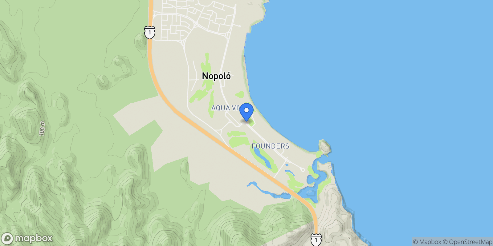 Map showing MISION DE LORETO ESQ.PABLO FERNANDEZ, Loreto, BCS 23887, Loreto, Baja California Sur, Mexico.