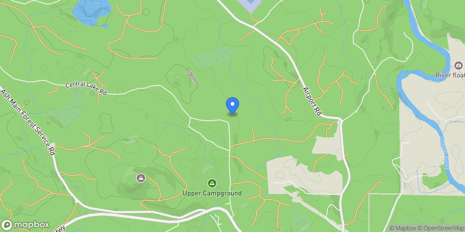 Map showing 8855 Central Lake Road, Port Alberni, BC V9Y 8Z1, Port Alberni, British Columbia, Canada.