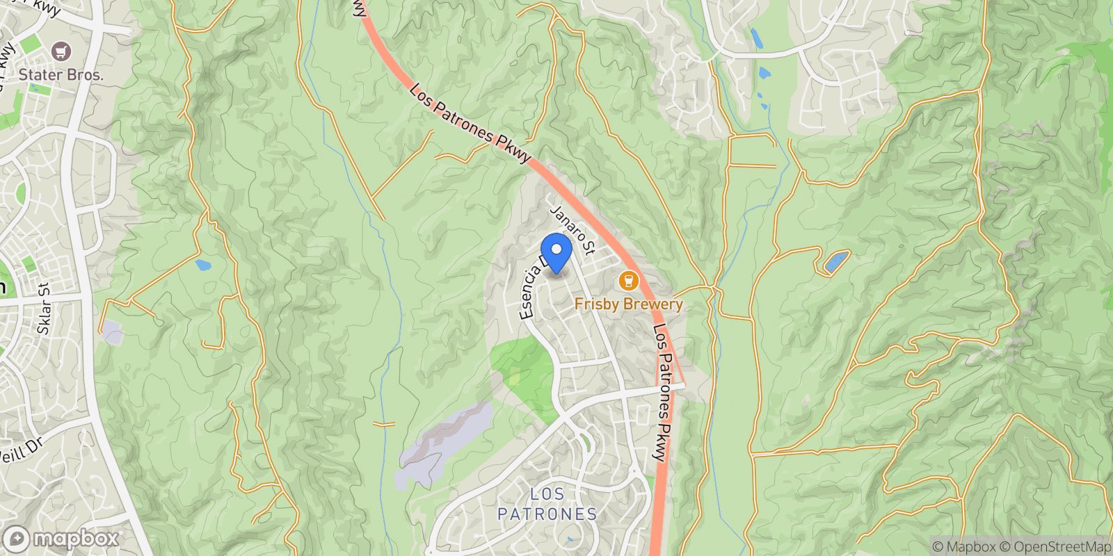 Map showing 31 Alienta Lane, Rancho Mission Viejo, California, United States.