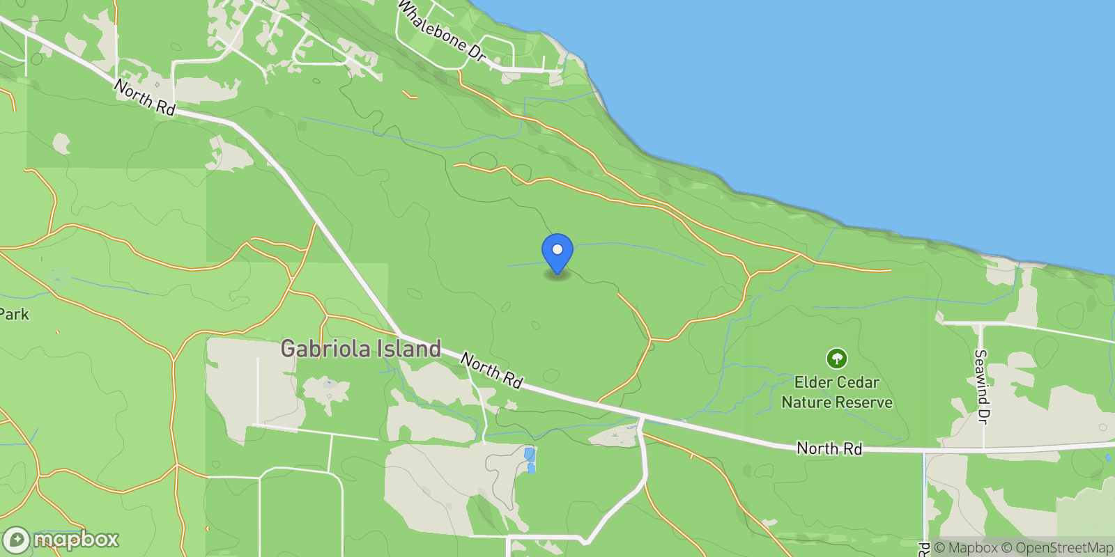 Map showing 1664 Queequeg Turnabout, Gabriola Island, BC V0R 1X5, Gabriola, British Columbia, Canada.