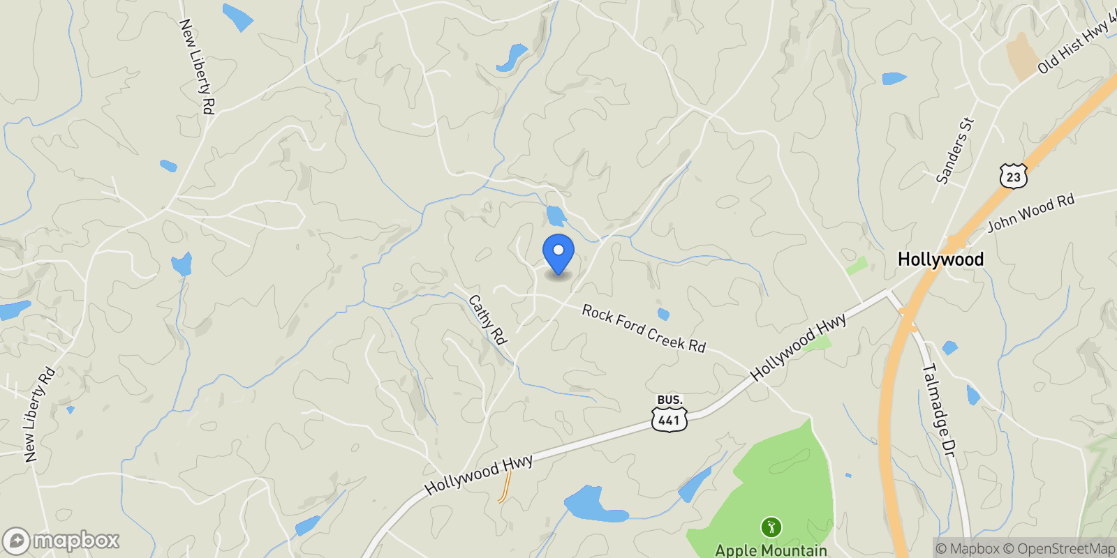Map showing 652 Meadow Run Court, Clarkesville, GA 30523, Clarkesville, Georgia, United States.