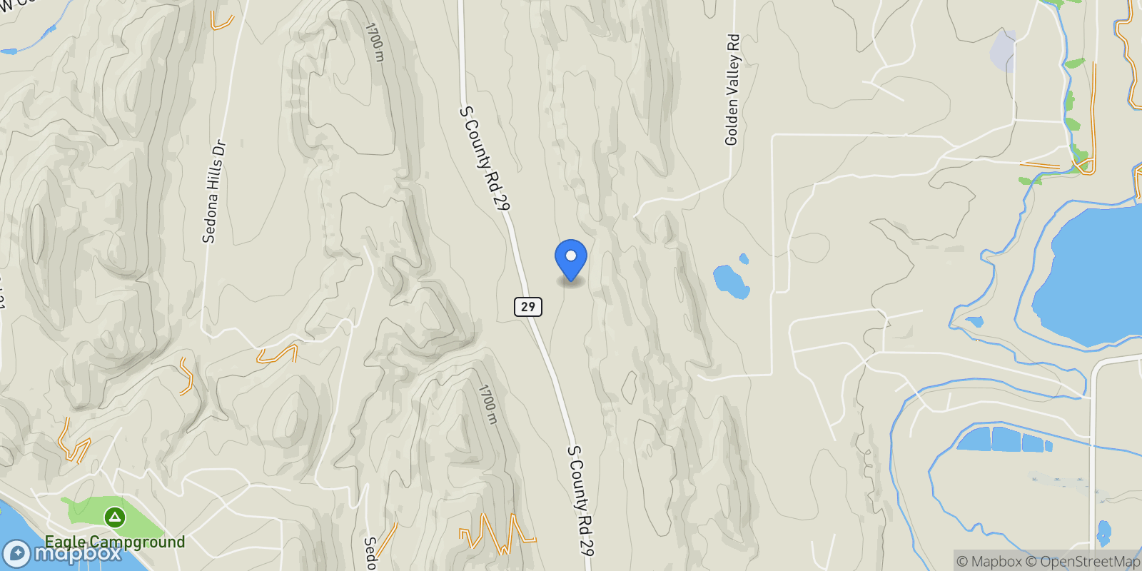 Map showing 2712 County Road 29, Loveland, CO, 80537, USA, Berthoud, Colorado, United States.