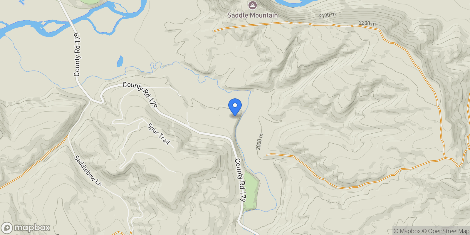 Map showing 23150 Snowshoe, Steamboat Springs, CO, 80487, USA, Steamboat Springs, Colorado, United States.