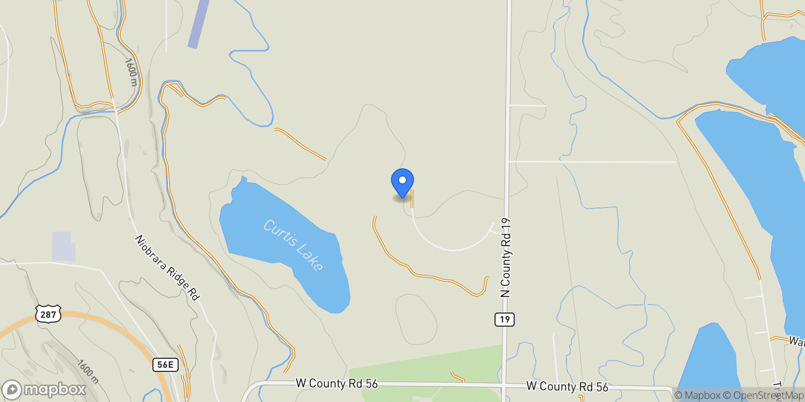 Map showing 2155 Scenic Estates, Fort Collins, CO, 80524, USA, Fort Collins, Colorado, United States.