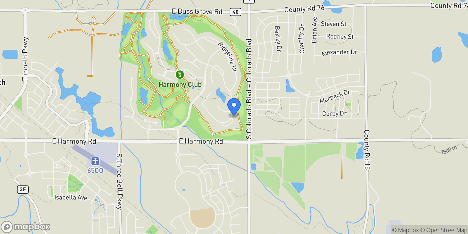 Map showing 4268 Ardglass, Timnath, CO, 80547, USA, Timnath, Colorado, United States.