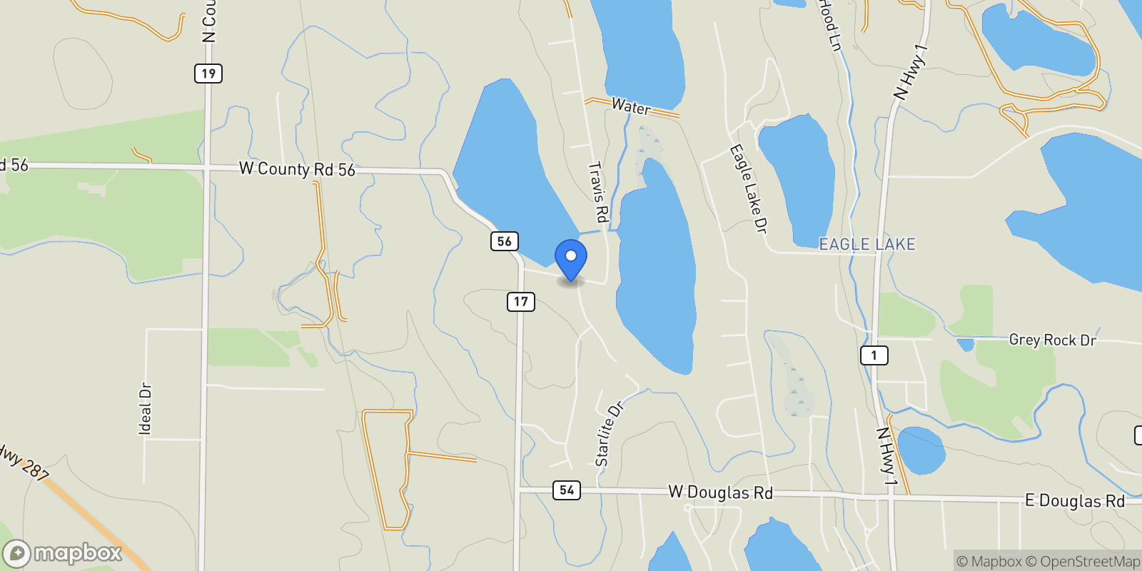 Map showing 4357 Vista Lake, Fort Collins, CO, 80524, USA, Fort Collins, Colorado, United States.