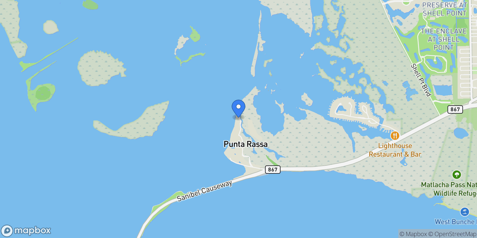 Map showing 17080 Harbour Point DR 7C, FORT MYERS, FL 33908, Fort Myers, Florida, United States.
