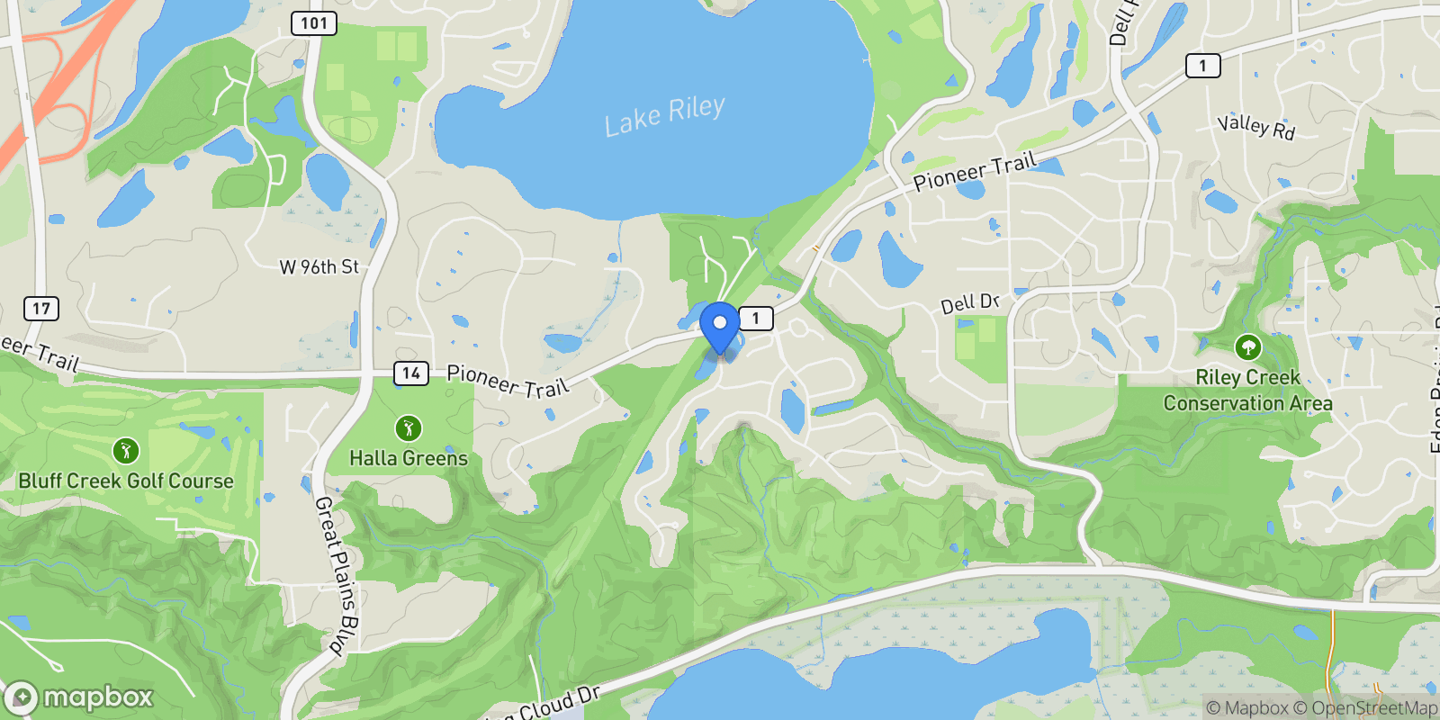 Map showing Xxx3 Timberland Trail, Eden Prairie, MN, 55347, USA, Eden Prairie, Minnesota, United States.
