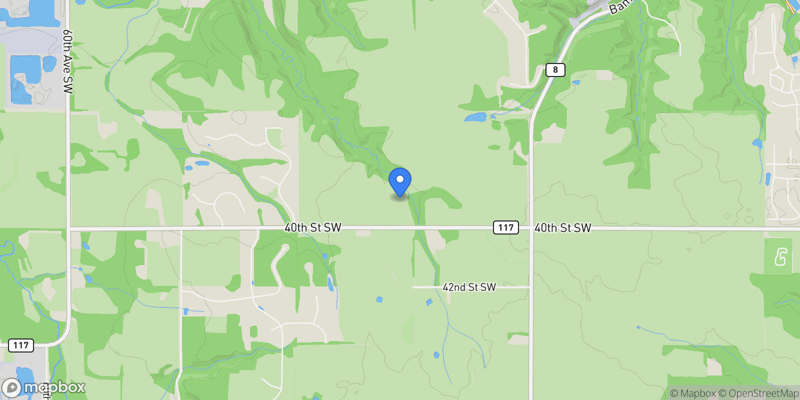 Map showing 4980 Royal Oaks Circle SW, Rochester, MN, 55902, USA, Rochester, Minnesota, United States.