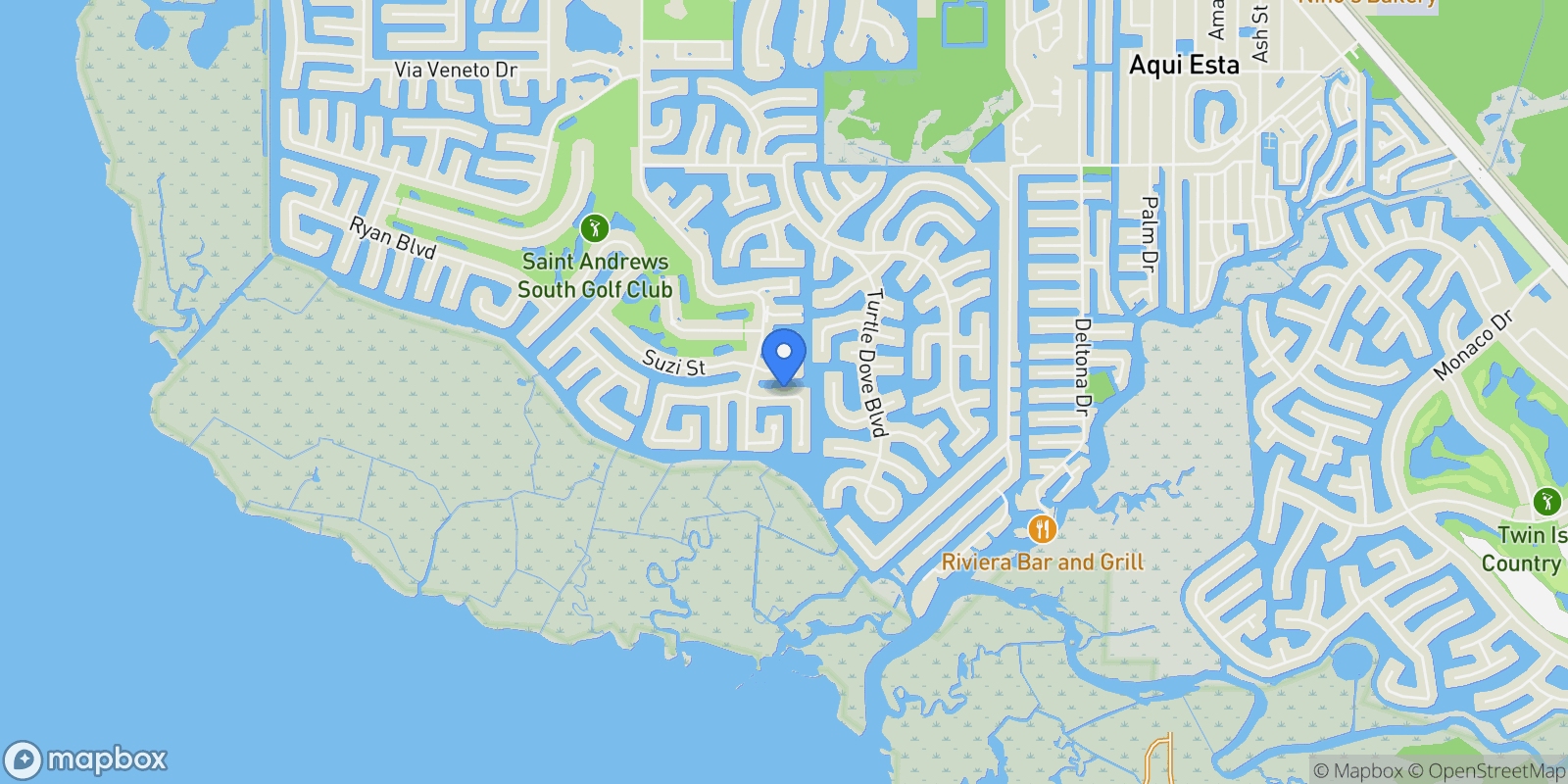 Map showing 1434 Casey Key Drive, Punta Gorda, FL 33950, Charlotte Park, Florida, United States.