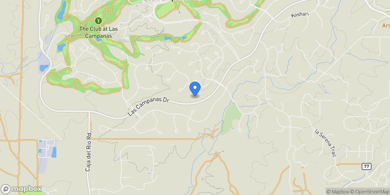 Map showing 8 High Ridge Road , Santa Fe, NM 87506, Santa Fe, New Mexico, United States.