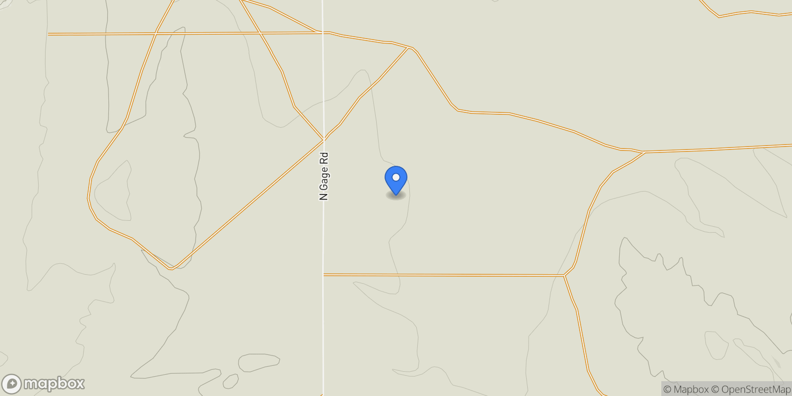 Map showing 00 N Gage Road, Roundup, MT 59072, Roundup, Montana, United States.