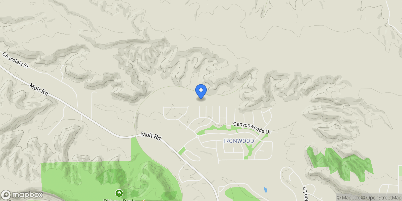 Map showing 00A Molt Road, Billings, MT 59106, Billings, Montana, United States.