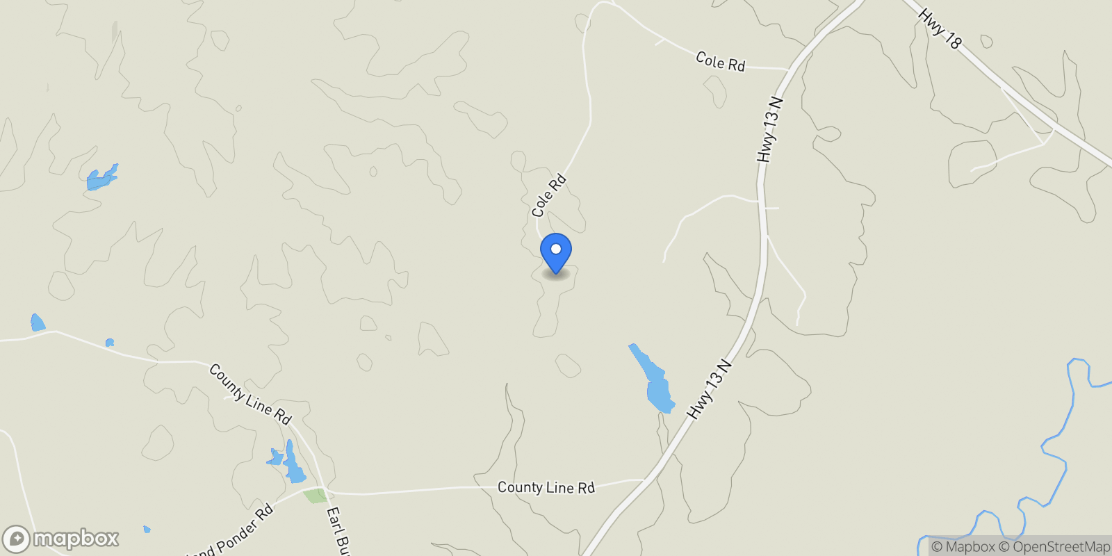 Map showing 410 Cole Road, Mendenhall, MS 39114, Mendenhall, Mississippi, United States.