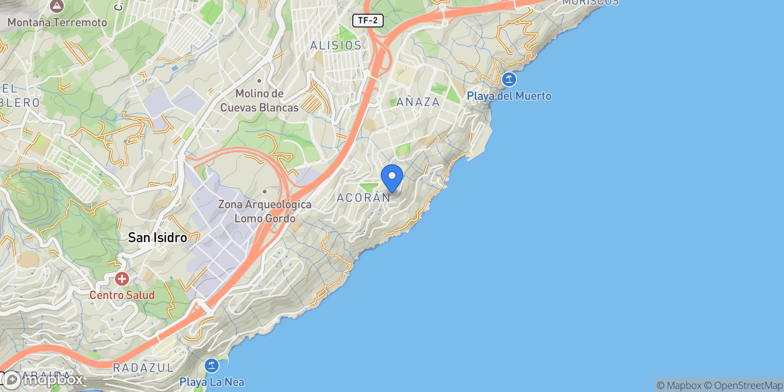 Map showing C. Mayantigo, 38111, Santa Cruz de Tenerife, Spain, Suroeste, Santa Cruz De Tenerife, Spain.