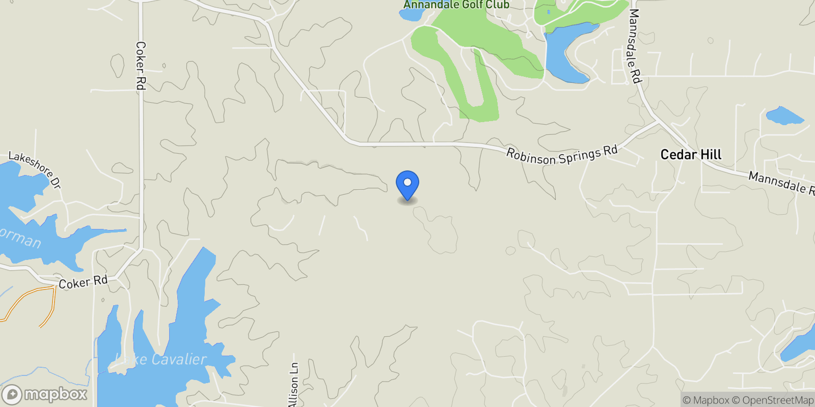 Map showing 1063 Robinson Springs Road, Madison, MS 39110, Madison, MS, United States.