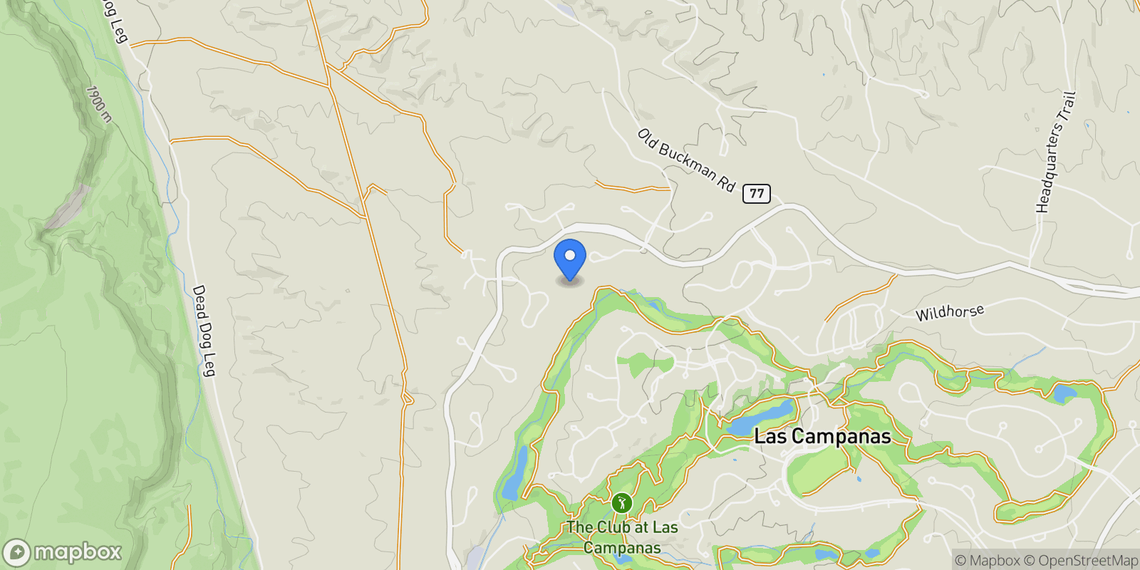 Map showing 44 Plaza Del Centro, Santa Fe, NM 87506, Santa Fe, New Mexico, United States.